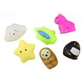 thumbnail image 2 of Curious Minds Busy Bags Juego de 6 Jumbo Mochi Squishy Animals - Cute Kawaii - Sensory Stress Fidget Party Favor Toy (Animales al azar), 2 of 5