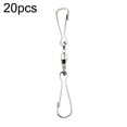 thumbnail image 2 of Yesbay 4/5/8/10/20/100Pcs Spinning Wind Spinner Swivel Hook Display Turn Twirl Hanger,Swivel Hook, 2 of 7