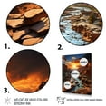 thumbnail image 3 of Designart "Majestic Stormy Landscape" Landscape & Nature Floater Framed Canvas Print, 3 of 7