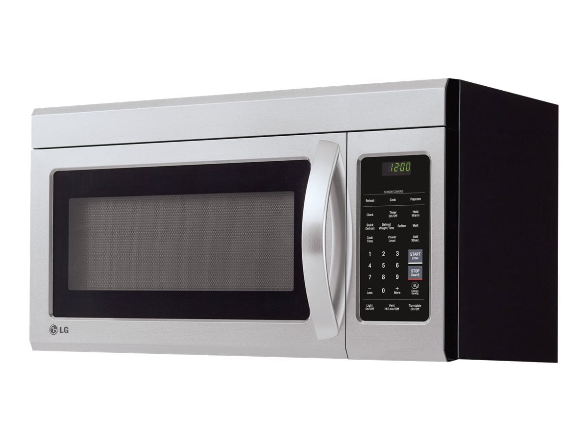 LG LMV1831ST Microwave oven overrange 1.8 cu. ft 1000 W