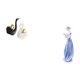 thumbnail image 5 of Elegantes Figuras De Cisne De Porcelana Para Pareja, Decoración Artística, Estatua De Niña Nórdica, Adorno De Mesa, Estantería Moderna Para Entrada, Estantería, Armario, Escritorio,, 5 of 8