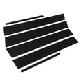 thumbnail image 4 of Window Pillar Post Decal, Car Window Molding Trim PC Mirror Process  For Car Replacement For  2009-2013, 4 of 8