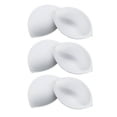 thumbnail image 4 of Almohadillas de sujetador, inserciones de sujetador para mujer, almohadillas de inserción de pecho reutilizables extraíbles, almohadilla de bikini, Blanco Yinane Inserto de almohadilla de sujetador, 4 of 8