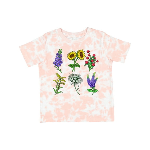 Inktastic Group of Beautiful Wildflowers Boys or Girls Toddler T-Shirt