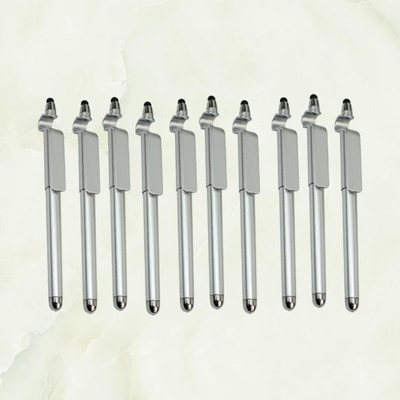 ORDDIART Back to School 10Pack Stylus Pens for Tablets Mobile Phone Holder Plastic for Note Taking