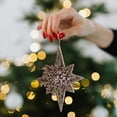 thumbnail image 4 of Adornos navideños, adornos para árboles de Navidad, adornos colgantes para árboles de Navidad, adornos colgantes, arreglos para ambientes festivos, adornos navideños, adornos dorados para fiestas., 4 of 6