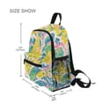 thumbnail image 3 of FORMRS Kids School Backpack with Front Zippered Pocket 12" Student Travel Daypack, Yellow Mountains, 3 of 6