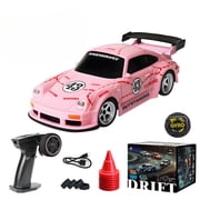 Upgraded With Gyro 1/43 Mini RC Drifting Car Racing RTR 4WD High Speed Radio Control Model 2.4G Drift Race Vehicle Mini Gifts Toys For Children Boy