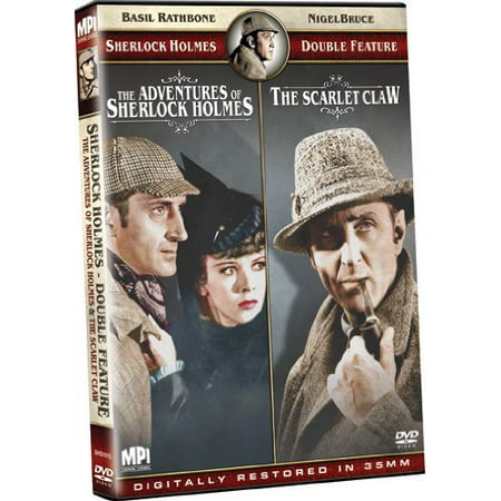 Sherlock Holmes: Adventures of Sherlock Holmes / Scarlet Claw (Best Basil Rathbone Sherlock Holmes)