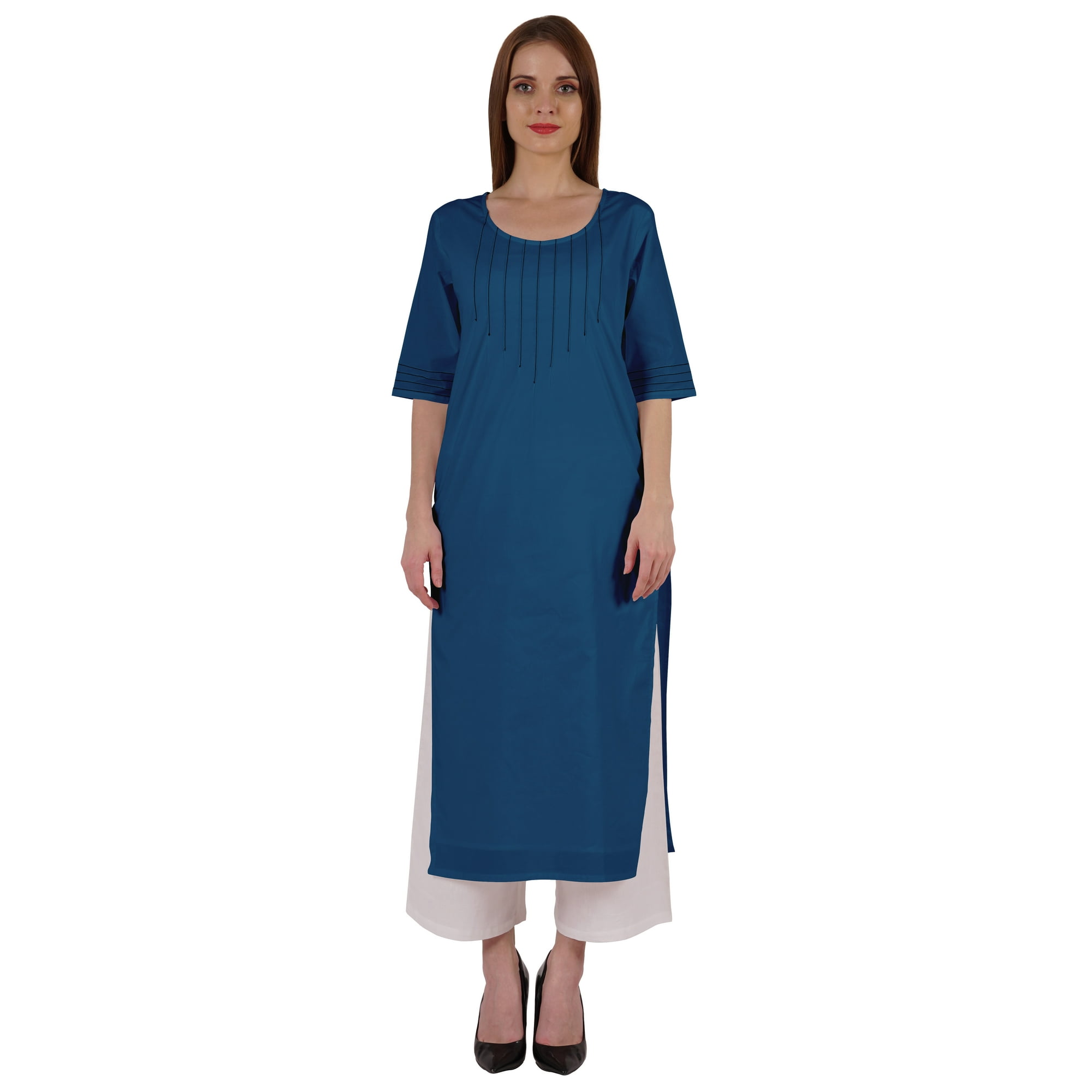 Blue and blue brand kurtis best sale