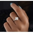 thumbnail image 4 of solitaire jewels Art Deco Marquise Moissanite Engagement Ring For Women, 3CT, 14K Yellow Gold, 4 of 5