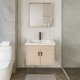 thumbnail image 1 of Gabinete para baño con espejo, lavabo de cerámica y grifería Nevada, 1 of 8