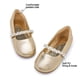 thumbnail image 3 of Zapatos Mary Jane para Niña Pequeña DREAM PAIRS Dorado con Correa de Perlas Talla 10, 3 of 7