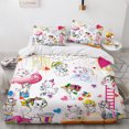 thumbnail image 3 of Disney-juego de ropa de cama de dibujos animados para niños y niñas, edredón de dibujos animados de Marie Cat, tamaño Queen y King, Kawaii, funda de almohada, regalo, 3 of 5