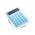 thumbnail image 3 of Yyuenw Mechanical Switch Calculator 12 Digits, Large LCD Display, Cute Desktop Calculator with Big Buttons Aesthetic Calculator for Office, School, Home & Business Use, Automatic Sleep, 3 of 5