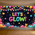 thumbnail image 6 of Neon Design Glow Banner Colorful Decoration Let's Glow Festival Sign for Party Celebration Event, 6 of 9