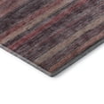 thumbnail image 3 of Addison Rugs Mayfield Premium Machine Washable Transitional Stripes Paprika Rectangle Rug, 10' X 14' Machine Washable Transitional Stripes Paprika Oversized Sherpa Throw Blanket, 3 of 7
