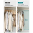 thumbnail image 4 of SONGMICS Perchas para Pantalones con Clip Ajustable Antideslizante 30 PCS 42.5cm, 4 of 5