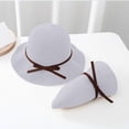 thumbnail image 4 of Levmjia Women Fisherman Hat Breathable Straw Bow Lightweight Sun Hat For Beach Travel Gardening Daily Commute Outdoor Casual Leisure Summer UV Protection, 4 of 7