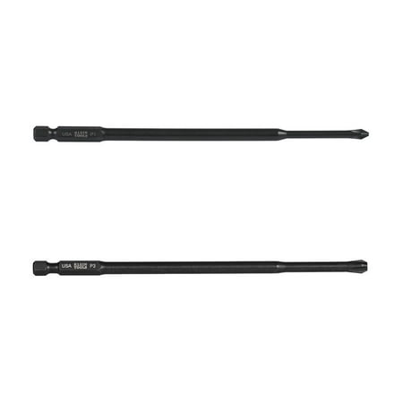 

Klein Tools 32235 6 in. Phillips #1 and #3 Power Driver Multi-bit Set (2/Pack)