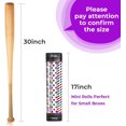thumbnail image 2 of Birthday Wrapping Paper Iridescent Mini Roll, 3 Rolls Happy Birthday Polka Dots Stripes Printed Assortment - 17 inch x 120 inch(10feet) Per Roll, 2 of 4