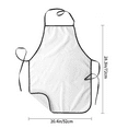 Cochonou Apron Waterdrop Resistant Adjustable Neck Strap BBQ Aprons for ...