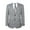 Light Grey, variant on P&L Men's Houndstooth Sport Coat Classic Fit Plaid Stretch Jacket Blazer