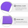 thumbnail image 4 of MasteelfCA 3pcs Cobalt Glass Flame Color Reaction Accessory Chemistry Glass Plate, 4 of 8