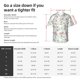 thumbnail image 5 of Balery Lilies Flowers Camisas hawaianas de manga corta para hombre, camisas playeras de corte holgado, camisas de vacaciones con botones,3X-Large, 5 of 7