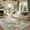 Emerald, variant on Toyoso 6x9 Classic Persian Area Rug - Distressed Emerald Green Carpet, Antique Medallion Design Machine Washable Floor Cover, 0.25" Slim Non-Shedding Decorative Large Living Room Area Rug
