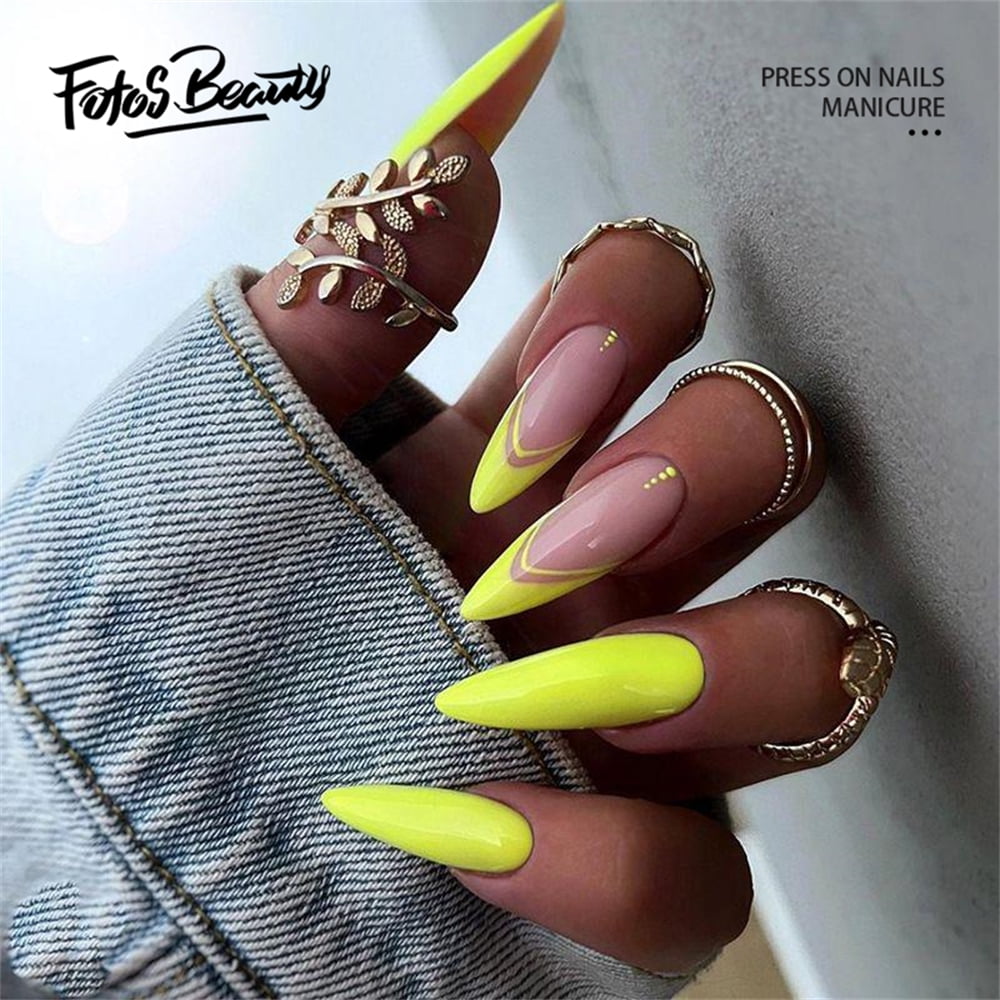 yellow nail inspo 🍋 | Gallery posted by her💓 | Lemon8