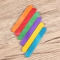 thumbnail image 4 of Miangastore 9.3x1x2cm 50Pcs DIY Handmade Wooden Building Model Creative Ice Cream Stick (Colours), 4 of 8