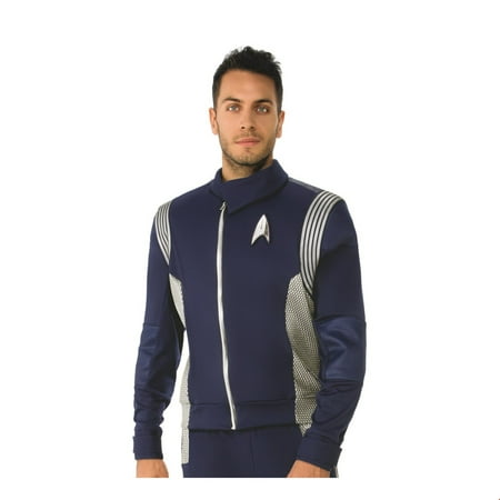 Halloween Costume Accessory Star Trek Discovery Mens Silver Science Uniform