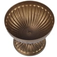 thumbnail image 1 of Decorative Iron Flower Pot in Coffee Color for Decoration and Floral Arrangement 10.5 Inches, 1 of 4