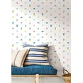 thumbnail image 6 of Disney Stitch Aloha Mini Print Blue & Pink Peel & Stick Wallpaper, 6 of 8
