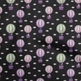 thumbnail image 1 of oneOone Cotton Poplin Black Fabric Circus Sewing Fabric By The Yard Printed Diy Clothing Sewing Supplies 42 Inch Wide-aE, 1 of 5