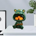 thumbnail image 2 of Contenedor moderno para guardar estatuas, figuras de animales de resina y otros objetos. Verde, 2 of 6
