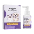 thumbnail image 2 of Pet Oral Care Spray 50ml Daily Teeth Cleaning Solution for Dogs and Cats to Freshen Bad Breath Plaque Remover, 2 of 6