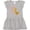 AC-Heather Grey, variant on Inktastic My Safta Loves me- cute giraffe Girls Toddler Dress