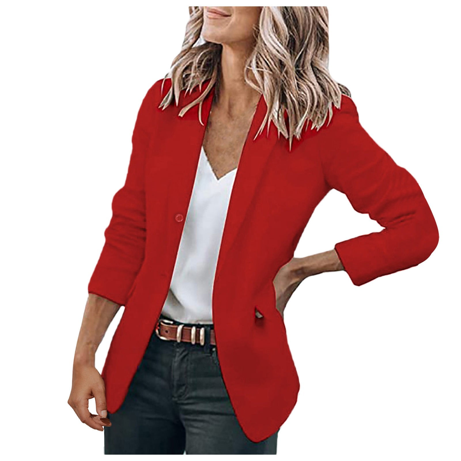 Ladies Red Blazers