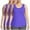 Purple, variant on 3PC Plus Size Tank Top for Women Summer Sleeveless Workout Tank Top Casual Loose Crew Neck T-Shirts
