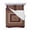 Brown, variant on Quilts Twin Size Bedding Set, Brown Western Lightweight Quilted Comforter, Vintage Texas Stars Country Wheats Soft Reversible Bedspread Coverlet with Pillow Covers for All Season, 68" x 86"