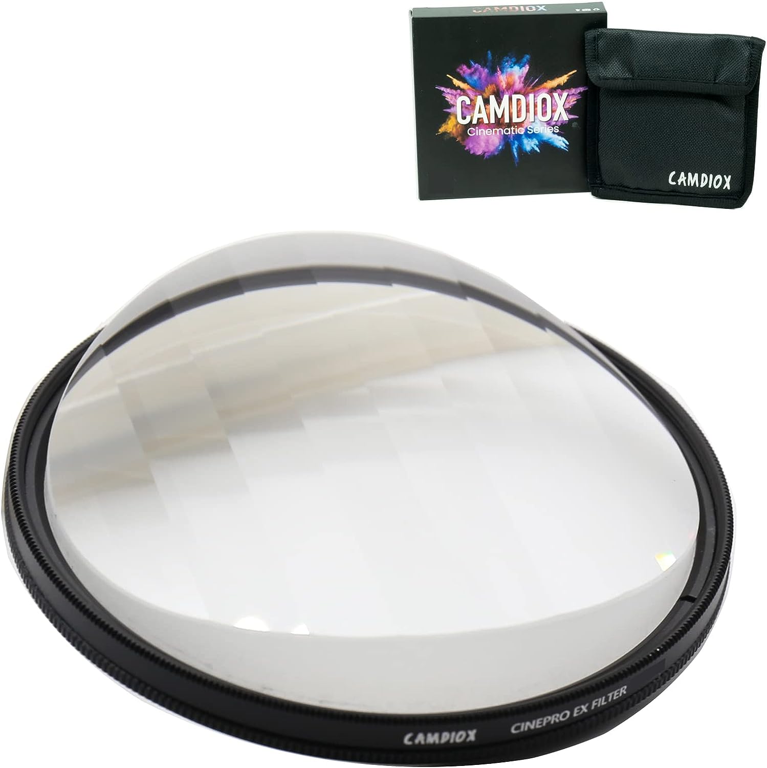 Camdiox Cinepro EX Blue Streak Filter 77 Mm - Für Sternenlicht-Effekt & Kino-Flares (drehbar)