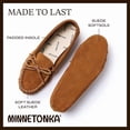 thumbnail image 5 of Minnetonka Men's Leather Laced Softsole Moccasin ,Brown,7.5 M US, 5 of 7