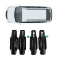 thumbnail image 4 of Juego de manija de puerta Exterior Unique Bargains para Kia Sorento 2003-2009 negro, 4 of 7
