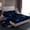 Black Blue, variant on jejeloiu Neon Purple Black Twin Sheet Sets,Abstract Geometric Hexagon Twin Fitted Sheet,Modern Honeycomb Pattern Flat Sheet For Teens,Ultra Soft Home Decor,3-Piece