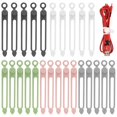 thumbnail image 1 of Organizador de cables reutilizable de silicona RUGLAMZHIP de 25 unidades, 1 of 7