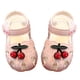 thumbnail image 1 of 1 par de sandalias de verano para niñas con suela de dibujos animados y estampado de cerezas, transpirables (rosa, talla 19, 14 cm, 8 EE. UU., 6,5 Reino Unido, 24 UE, 3,3405 pulgadas), 1 of 6