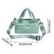 thumbnail image 2 of Bolsa de Almuerzo Pequeña con Aislamiento Térmico – Mini Lonchera de Nylon con Cremallera y Correa Ajustable para el Hombro, Bolsa Reutilizable para Picnic, Trabajo, Exteriores y Compras, 2 of 7