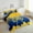 Navy Yellow, variant on Erosebridal Blue Bowknot Girls Twin Comforter Sets, Princess Butterfly Knot Bedding Set, Black Reversible, 2pcs